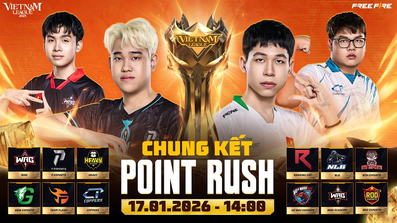 [Vietnam League 2025] CHUNG KẾT | POINT RUSH - WAG,  