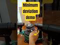 Demo: Angle of Minimum Deviation | Laser Prism Physics #plustwophysics #prism #shorts #virals