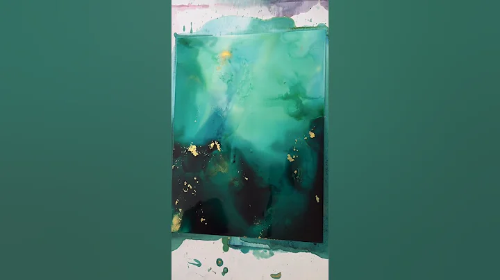 - Alcohol Ink Painting by Deborah Pryn
