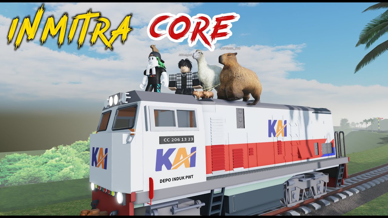 Inmitra Core | Meme Tidak Lucu Kehidupan Player Tidak Benar | Roblox Kereta Indonesia