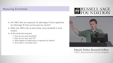 Lecture 17 - Patrick Turley - Genetic Correlation and Partitioning