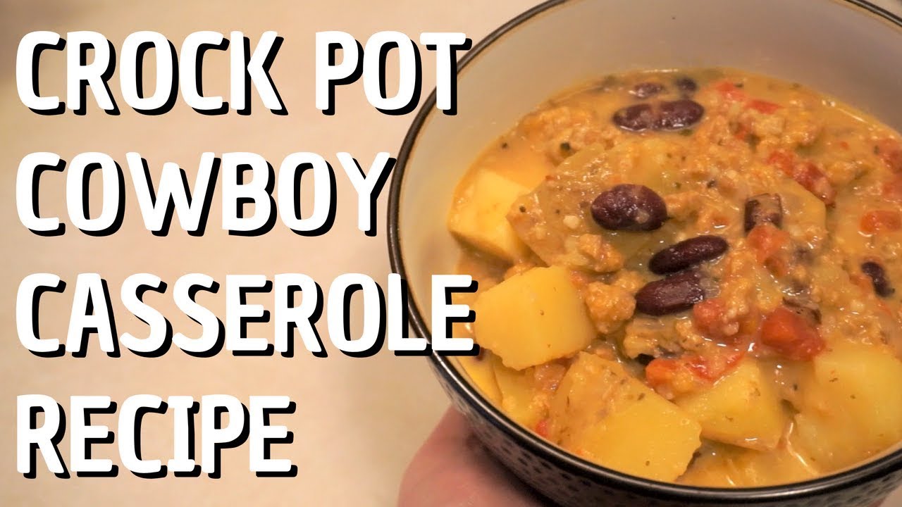 Easy Crock Pot Cowboy Casserole (Slow Cooker) - Savor the Best