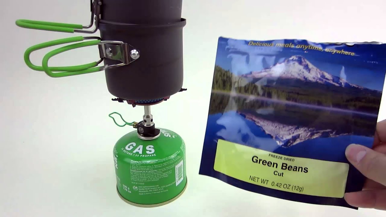 Mountain House Freeze Dried Green Beans Review by MUDD CREEK - YouTube
