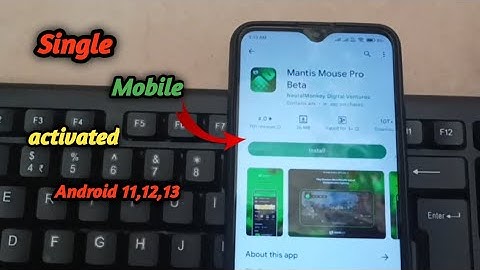 Mantis Mouse pro single mobile activation | Android 10,11,12 | mantis mouse pro activation | #viral