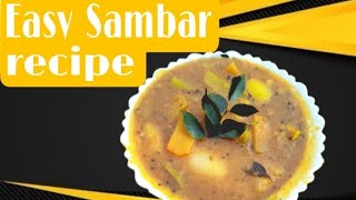 EASY RECIPE OF SAMBAR| HOW TO MAKE SAMBAR|  CORNER21
