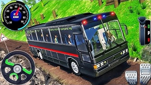 Offroad Real Coach Bus Drive - Modern Bus Driving Simulator 3D - Android GamePlay #2