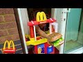 Kids Pretend Play with Kitchen Toy Playset at McDonald's Kids Pretend Play with Kitchen Toy Playset at McDonald's