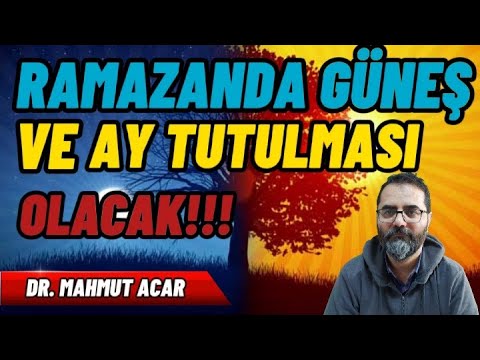 Hz. Mehdi'nin çıkışından önce dünyada ilk defa Ramazan ayının içinde güneş ve ay tutulması olacaktır