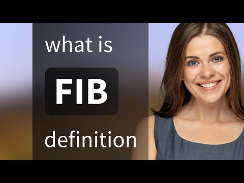 Vídeo: Fibs está no dicionário?