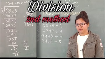 Different method of division ( ch. 13 ways to multiply and divide ) #5thmathsncert