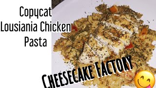 Louisiana Chicken Pasta| Copy Cat recipe from Cheesecake Factory! What’s for dinner? New Years Day!