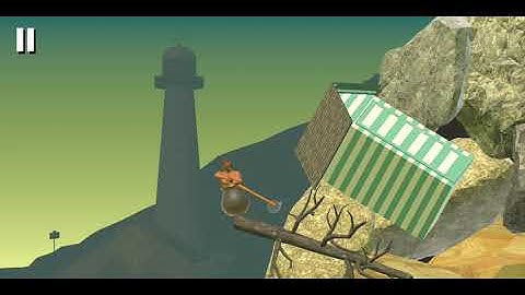 Time to RAGE! (Getting over it by Bennett foddy) part 1
