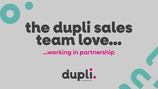 All about the Dupli Sales Team