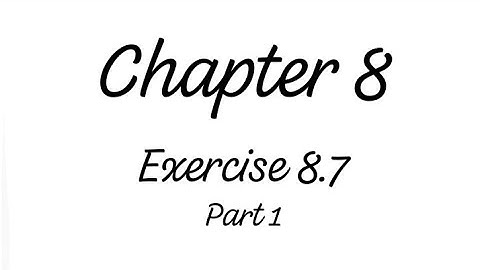 Sindh Text Book Board Mathematics For Class 7 Chapter 8 Exercise 8.7 Question 1