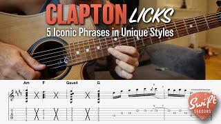 5 Incredible Eric Clapton Licks to Level Up Your Soloing!