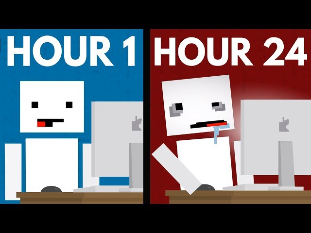 What Happens When You Stare At A Screen For 24 Hours? ft. TheOdd1sOut class=