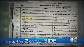 2 On Your Side: Birth Certificate Update