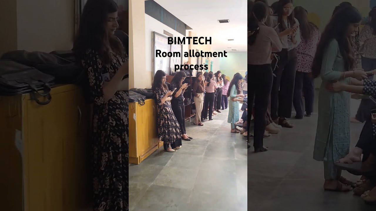 BIMTECH greater noida , room allotment process , coupon system