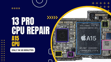 iphone 13 pro A15 cpu Reballing, | india;s first | iphone 13pro repair  #A15CPU #iexpert