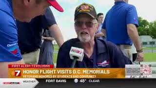 Rep. Pfluger Joins the Permian Basin Honor Flight at the WWII Memorial
