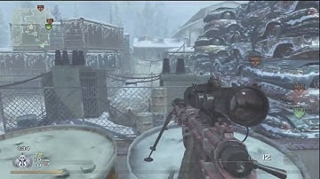 MW2 - Quickscoping search and destroy on Salvage Flawless