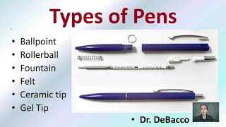 Types of Pens