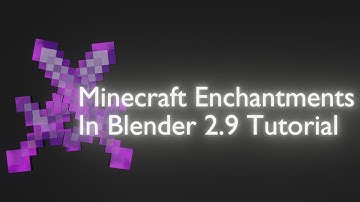 How To Make A 3D Enchanted Netherite Sword In Blender - Modeling & Texturing Tutorial #22