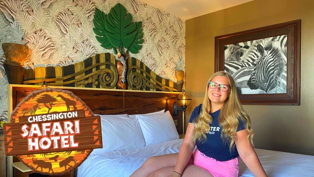 Chessington Safari Hotel & ZEBRA Themed Room Tour!
