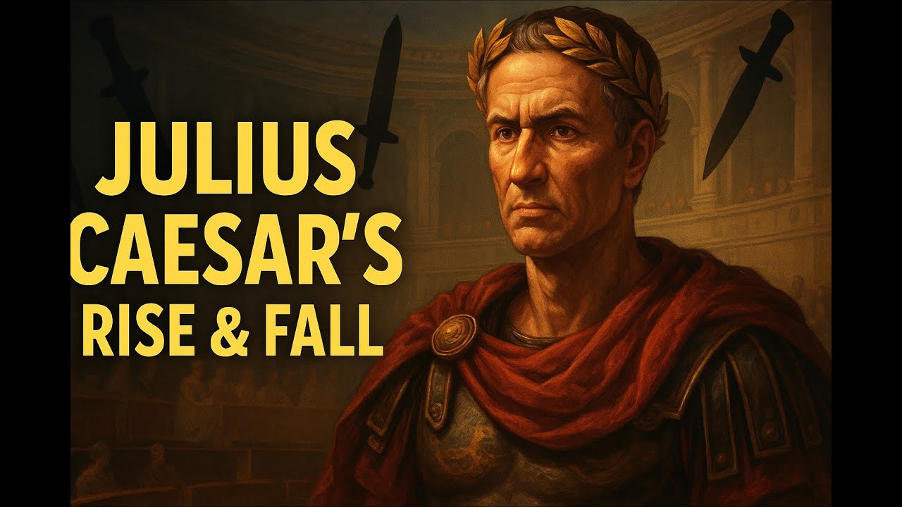 How Julius Caesar Took Rome And Paid With His Life (Calm History Story)