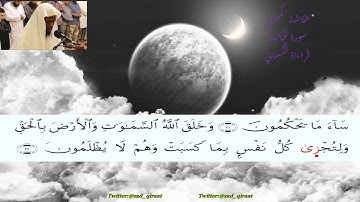 رواية الدوري عن الكسائي --ما تيسر من سورة الجاثية --الشيخ عكاشة كميني