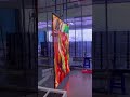 Transparent led display screen for hanging installation #leddisplay #ledscreen