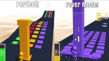 Stack Colors 🟥🟧🟩🟦 All Levels Gameplay Android, iOS part 8