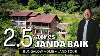 Janda Baik Bungalow Farm House + 2.5 acres Land Tour: A Self-sustained House nestled in Nature by Malaysia Property TV 17,149 views 1 year ago 2 minutes, 47 seconds