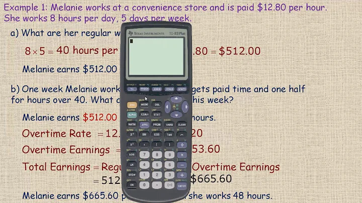 Hourly Rate and Overtime Rate