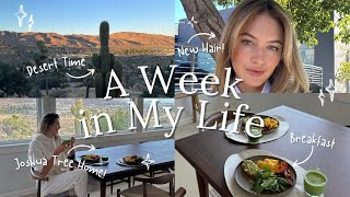 A Week in My Life | New Hair | Weekend Trip to The Desert!
