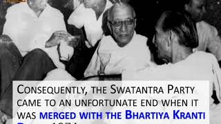 Swatantra Party: India's First Liberal Party