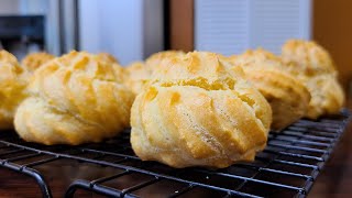 Easy!! Trini Cheese Puffs / Savory Puff  - Episode 1077