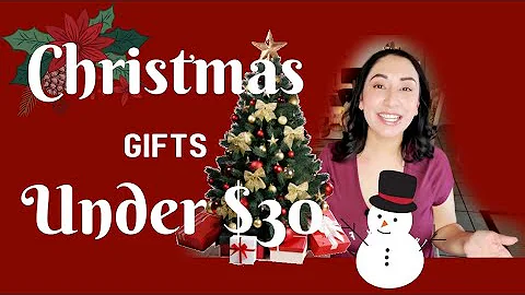 🎁15 Unique CHRISTMAS GIFTS UNDER $30 | Christmas Gift Ideas | Christmas Gift Guide 2022