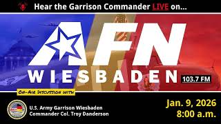 USAG Wiesbaden On-Air Community Discussion - Jan. 9, 2026
