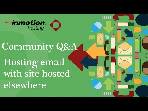 Hosting email with InMotion & a site hosted elsewhere