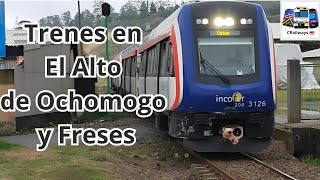 Trenes en El Alto de Ochomogo, Cartago y en Freses, Curridabat