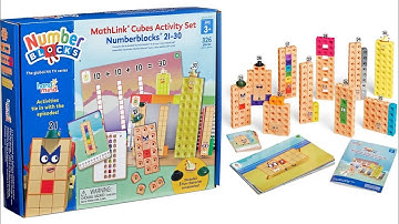 Numberblocks – Mega Unboxing Mathlink Cubes Numberblock 21–30 Activity Set ! Satisfying ASMR Video