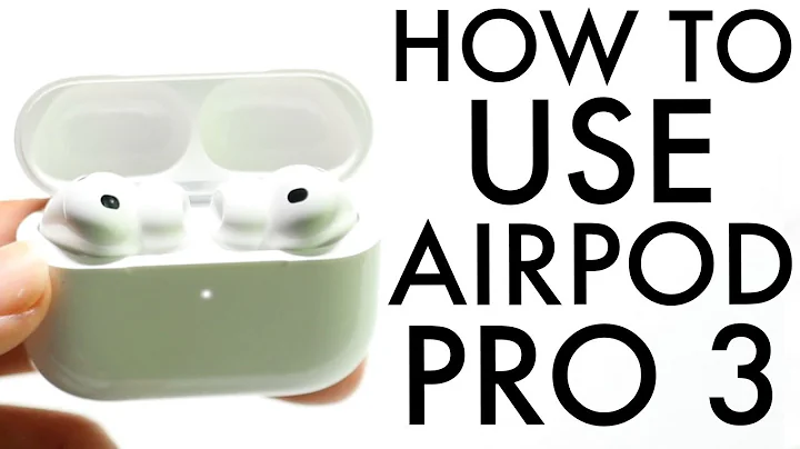 How To Use AirPod Pro 3! (Complete Beginners Guide)