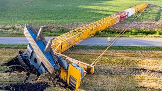 Top Dangerous Idiots Operator Heavy Dozer, Excavator Disaster - Driving Fails Compilation