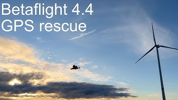 Betaflight 4.4 GPS rescue - HGLRC Sector 5D HD