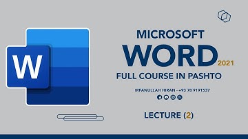 Microsoft Word 2021 in Pashto (2)