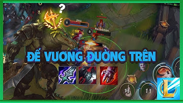 LMHT TỐC CHIẾN : LẠI MỘT VỊ VUA CAI TRỊ Ở ĐƯỜNG TRÊN, HOT PICK RENEKTON TRỞ THÀNH CỔ MÁY LEO RANK !!