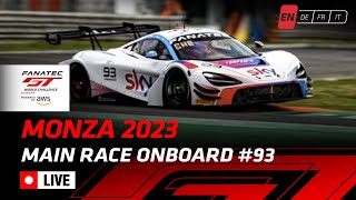 LIVE | Main Race | Monza  | Onboard Sky Tempesta Racing Car 93