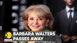 US: Legendary TV Journalist Barbara Walters passes away at 93 in New York | English News | WION