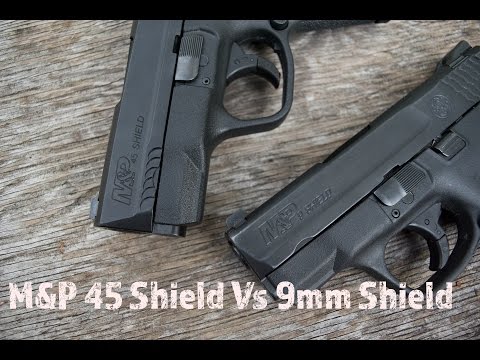 M&P 45 Shield Vs 9mm Shield...Battle For Your Favorite CCW